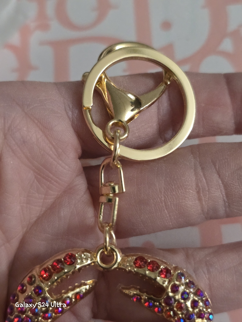 Crab Bag Charm/ Keychain NEW - Picture 8 of 9
